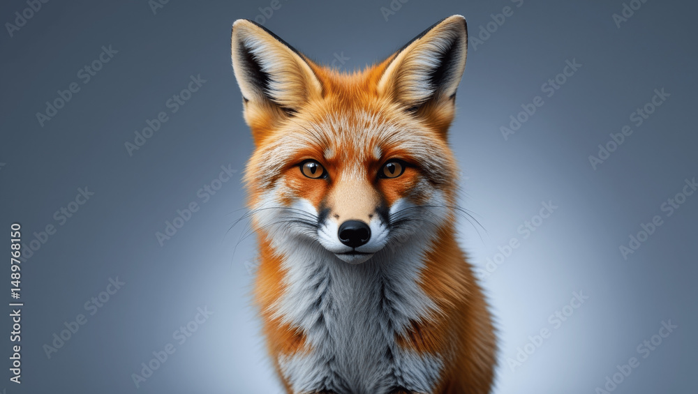 Obraz premium Red Fox Portrait