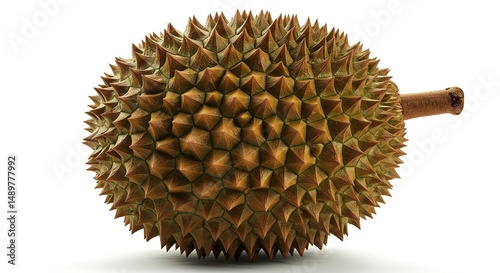 Montong Durian: The Tropical King of Fruits with Iconic Sharp Spikes