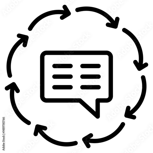 Feedback Loop Icon