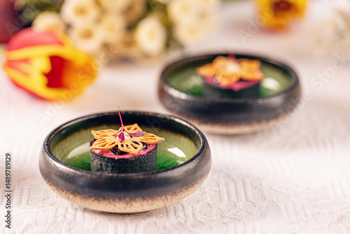 Small, gourmet appetizers