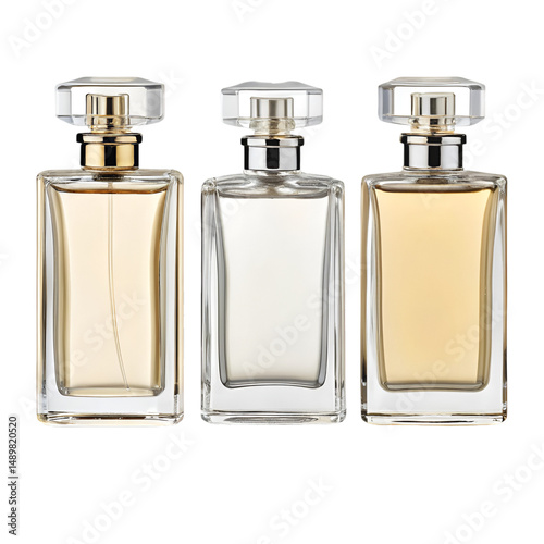 Wallpaper Mural perfume bottle isolated on white Torontodigital.ca