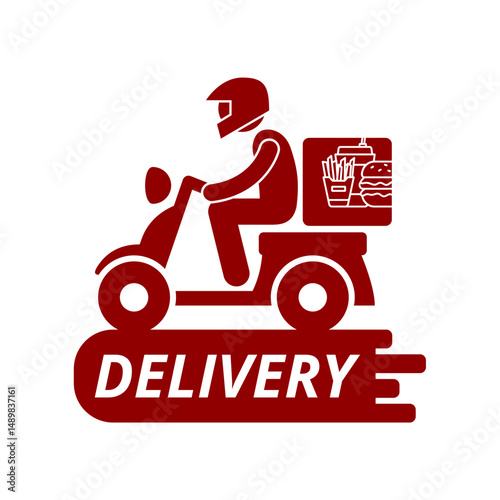 food delivery design vector illustration