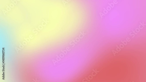 colorful gradient abstract loop background animation in 4k