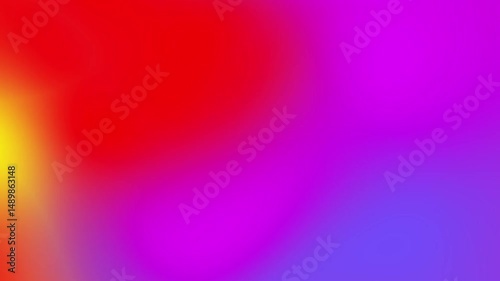 colorful gradient abstract loop background animation in 4k