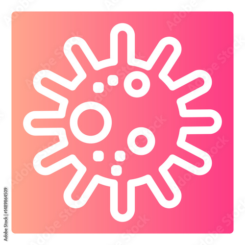 virus gradient icon