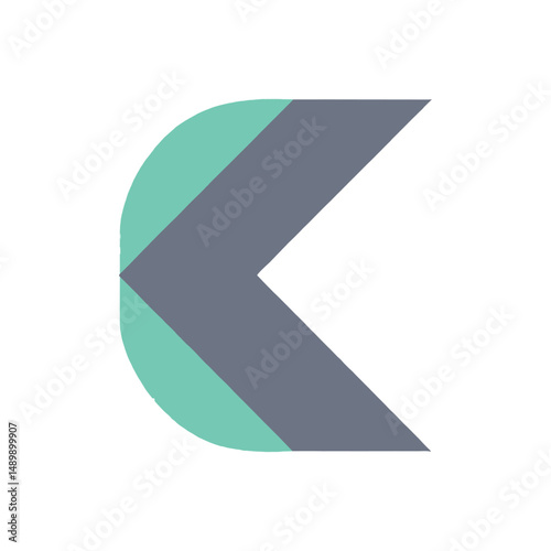 Simple clean unique back icon, back icon set vector design