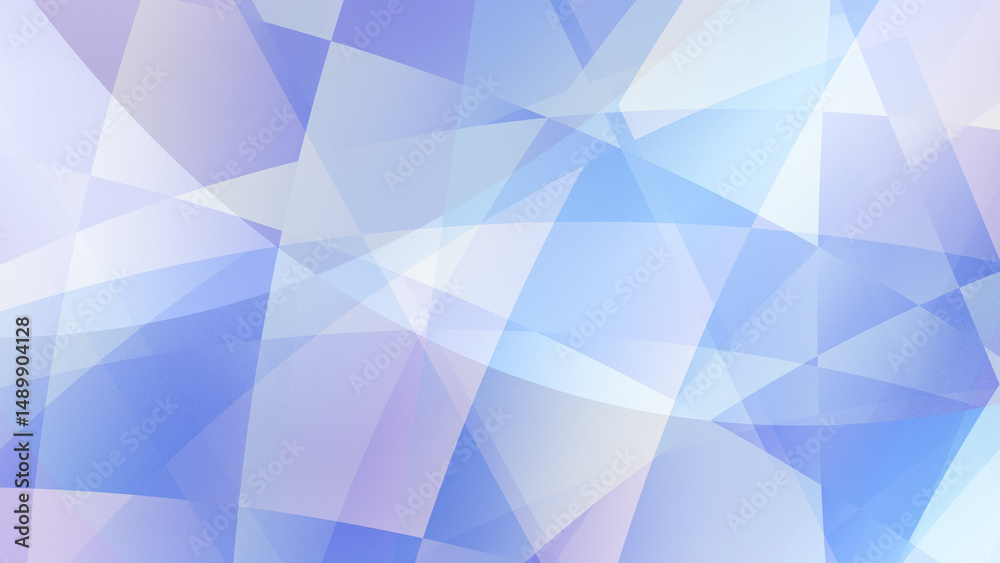 Obraz premium An ethereal geometric background with soft blue pastel tones and delicate overlays