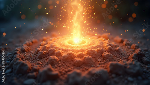  Cosmic Energy The breath of source ignites a field of awareness around the crown, rippling outward with encoded intention and remembrance of higher purpose (3) photo