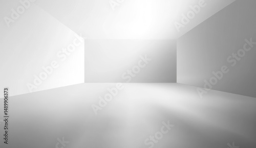 Wallpaper Mural Empty, bright, minimalist room Torontodigital.ca