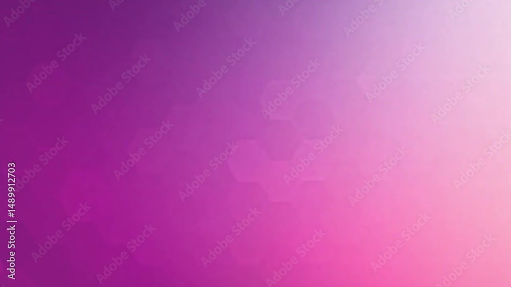 deep purple to soft pink hexagonal gradient, captivating and modern background, suitable for tech themed presentations, communicates creativity and professionalism
