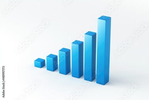 Ascending blue bar graph Free Download Ascending blue bar graph - GFXLoad