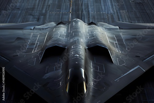 Stealth Bomber: Design, Technology, and Military Aviation's Future. Exploring Advanced Aerial Warfare Capabilities with Cutting-Edge Stealth Aircraft and Futuristic Defense Systems.