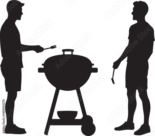 Grill Master BBQ Silhouette Bundle