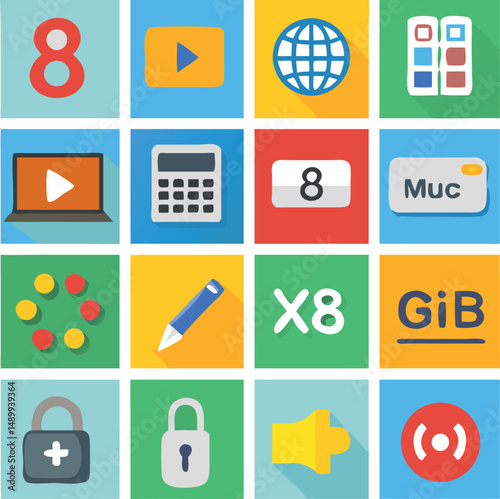 business and finance icons