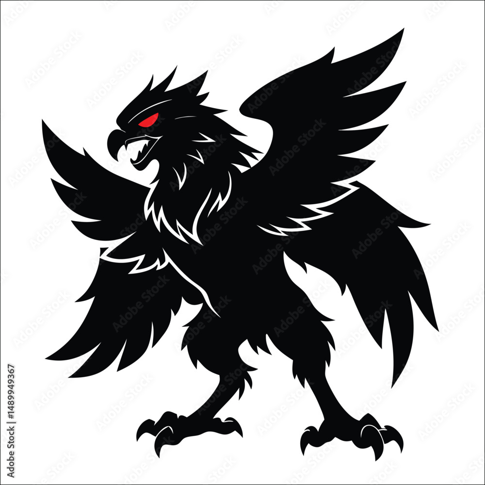 Obraz premium eagle vector illustration