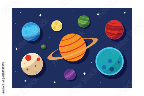 solar system and planets