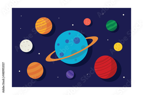 solar system and planets