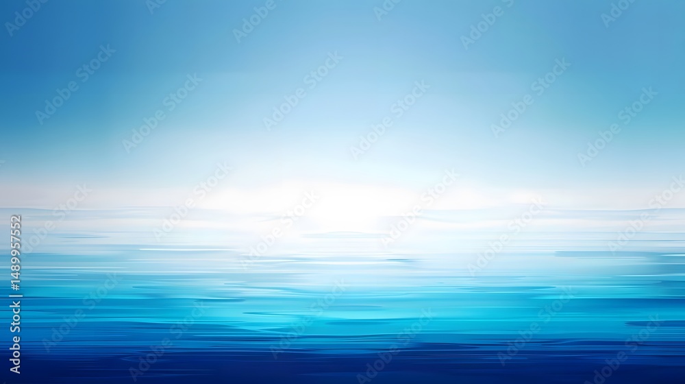 Serene Ocean: Abstract Blue Hues Depict Tranquil Water and Sky, Evoking Calmness and Peace, Perfect for Relaxation and Mindfulness. Serene Ocean: Abstract Blue Hues Depict Tranquil Water and Sky, Evoking Calmness and Peace, Perfect for Relaxation and Mindfulness.