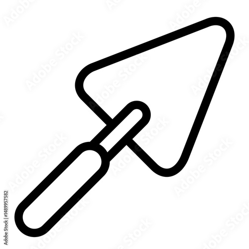 cement trowel icon