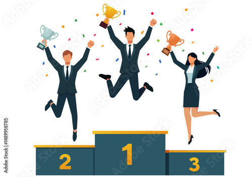 Ranking of employees who received the highest sales award
