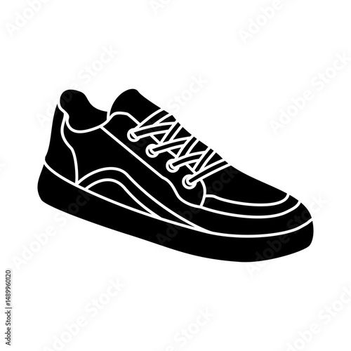 Sneakers Icon Glyph