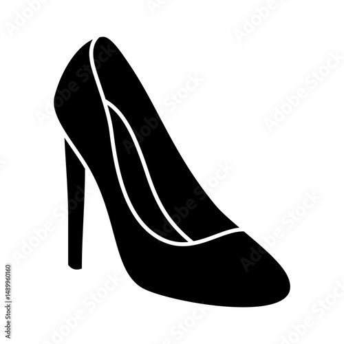 High Heels Icon Glyph