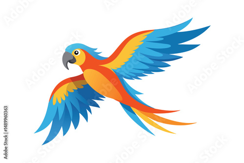 red and yellow macaw ara ararauna