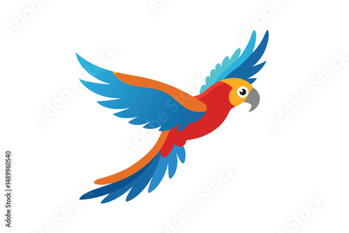 red and yellow macaw ara ararauna