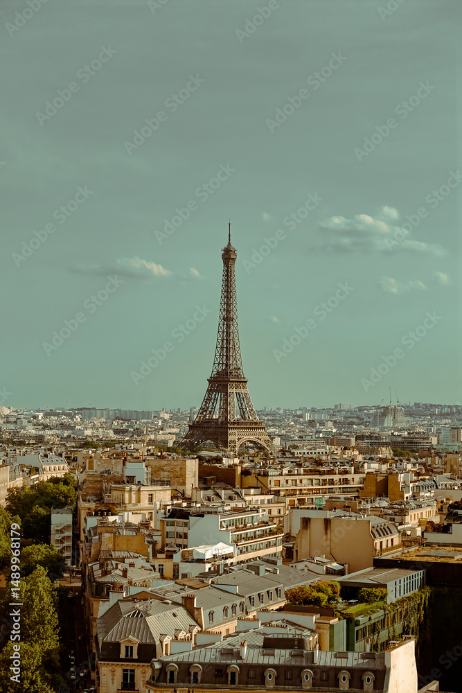 Obraz premium eiffel tower paris france