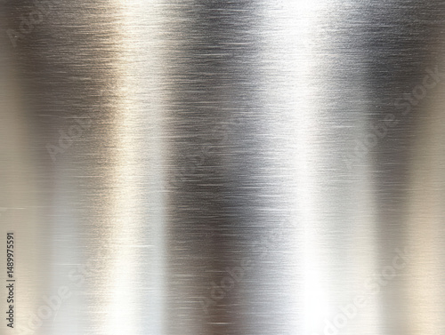 Wallpaper Mural Shiny metal texture with industrial brushed metallic effect: A clean shot of polished steel, the metallic texture with intricate brushed patterns. Torontodigital.ca