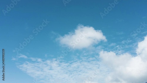 4K UHD Drone Shot, Aerial View of Tranquil Sky and Clouds 

