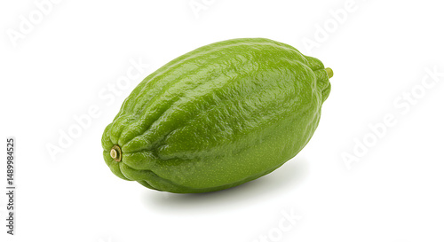 Wallpaper Mural Elongated green citrus fruit closeup Torontodigital.ca