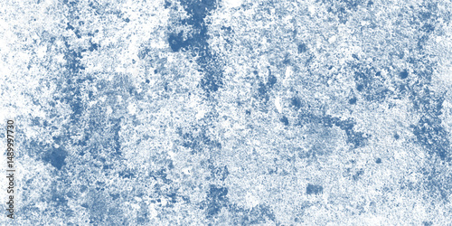 Pale Blue Texture With Frosty Movement and Organic Washes

