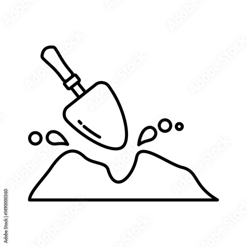 Trowel Icon 
