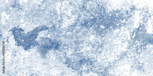 Frozen Winter Fields Depicted in a Blended Artistic Texture

