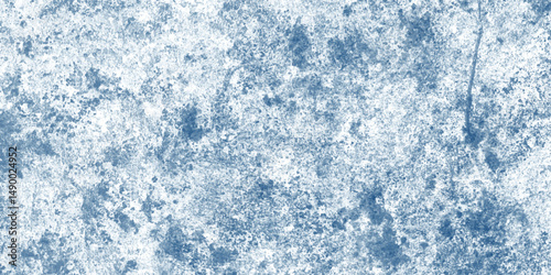 Delicate Ice Art Featuring Cool Blue Washes and Natural Movement


