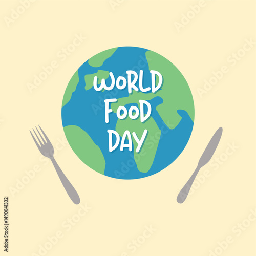 Simple World Food Day Instagram Post