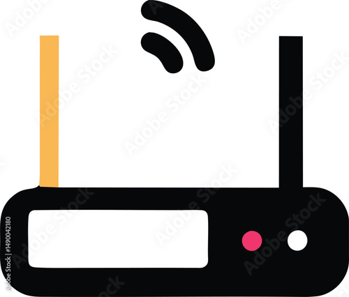 Wifi Router Icon Network Technology Wireless Internet