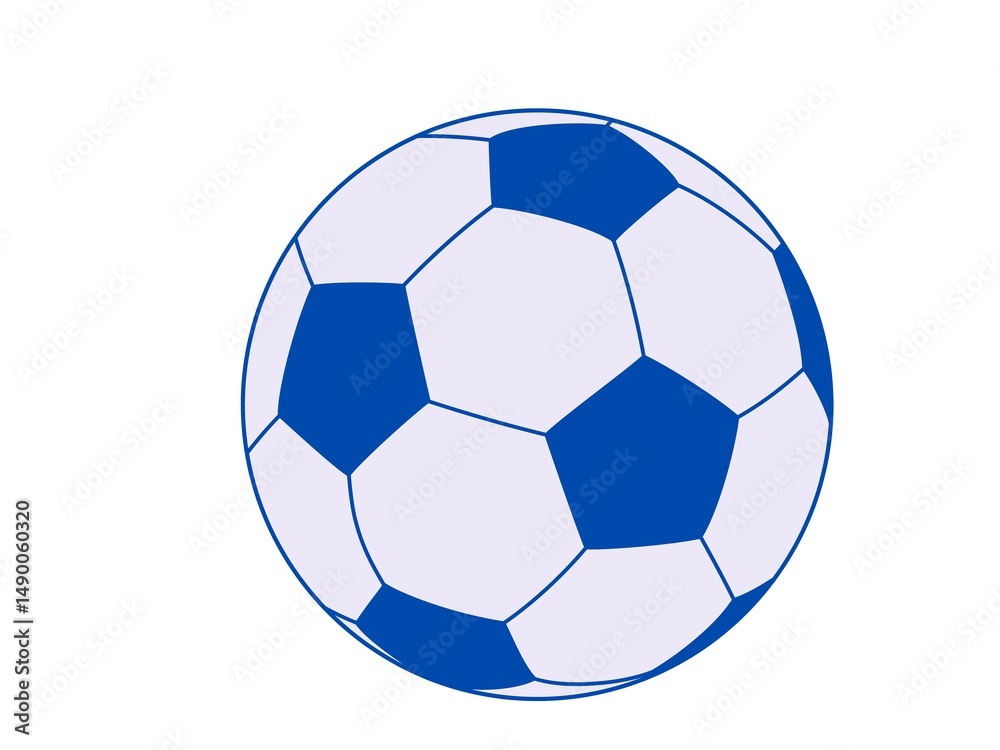 Fototapeta premium Soccer ball or football in various designs