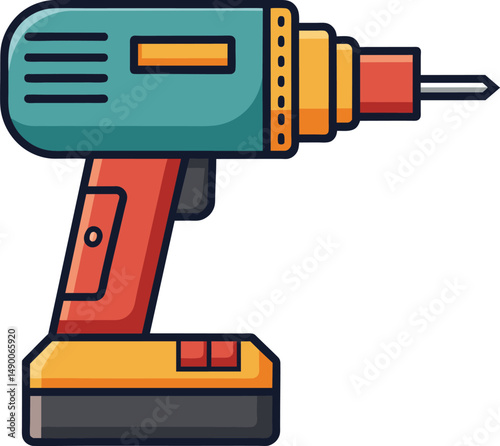 Cordless Drill Icon Power Tool Repair