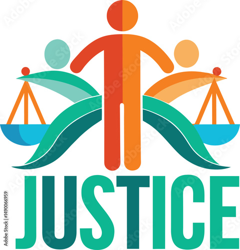 Justice Equality Balance Icon Symbol