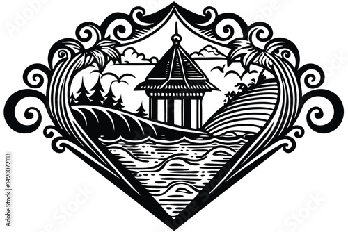  Seascape Designs  and corner site Victorian style