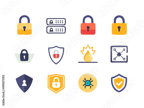 cybersecurity icons