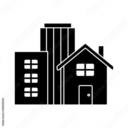 Building icon Glyph
