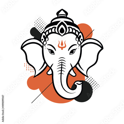A rich gallery showcasing Hindu deity Ganesha, combining traditional and modern vector art.
