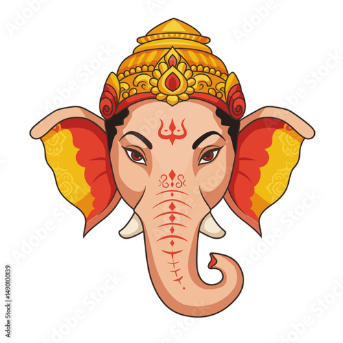 A rich gallery showcasing Hindu deity Ganesha, combining traditional and modern vector art.