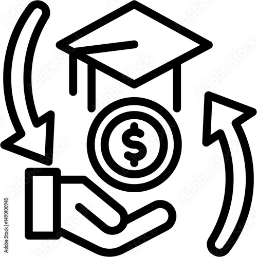 Tuition Reimbursement Icon