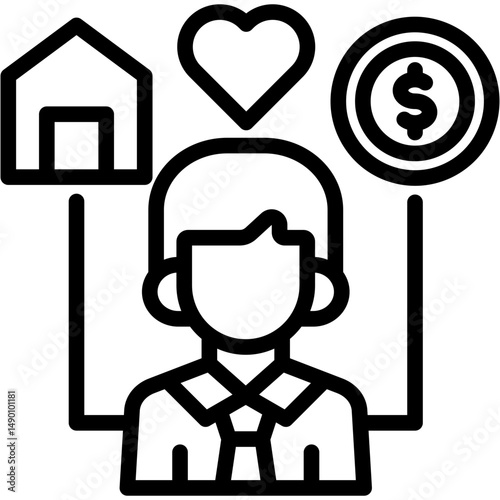 Employee Benefits Icon