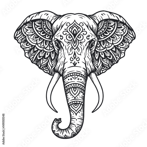 A mix of full-body and portrait Ganesha artworks with diverse artistic expressions from line art to full color.