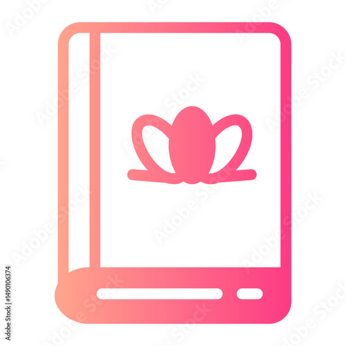 book gradient icon
